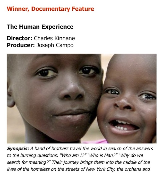 The Human Experience featured in The Hollywood Reporter